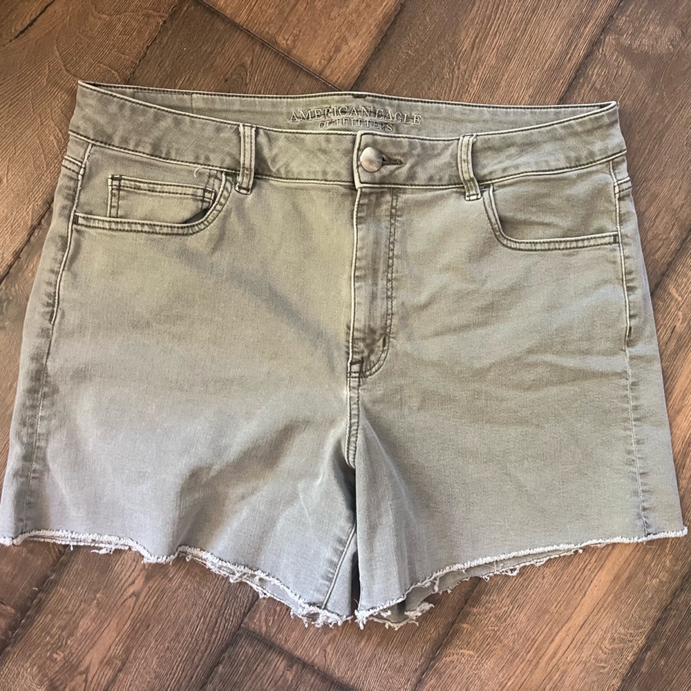 American Eagle Jean Shorts High-Rise Super Super Stretch
